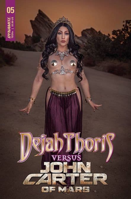 Cover Art for DEJAH THORIS VS JOHN CARTER OF MARS