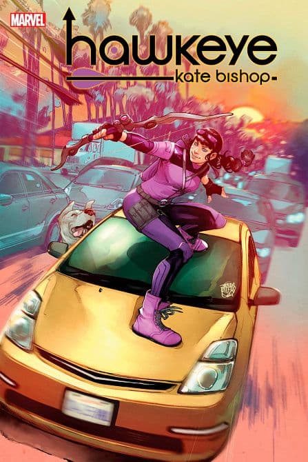 Cover Art for HAWKEYE KATE BISHOP