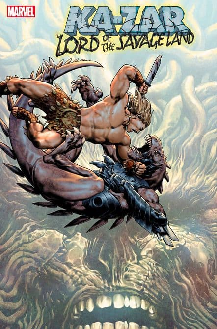 Cover Art for KA-ZAR LORD SAVAGE LAND