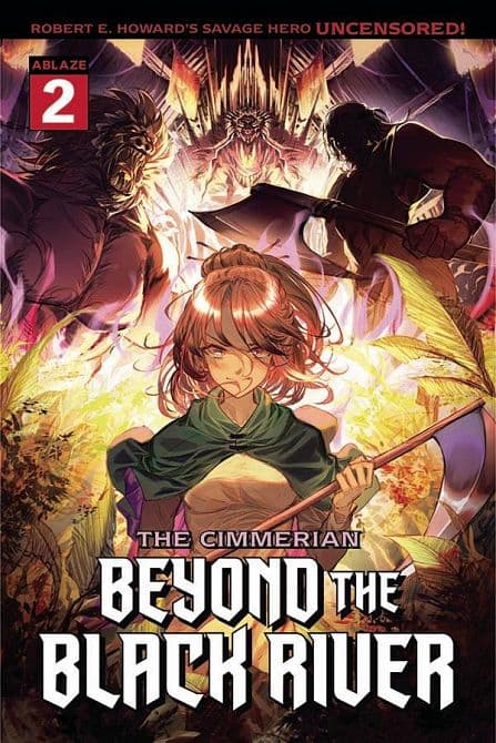 Cover Art für CIMMERIAN BEYOND THE BLACK RIVER