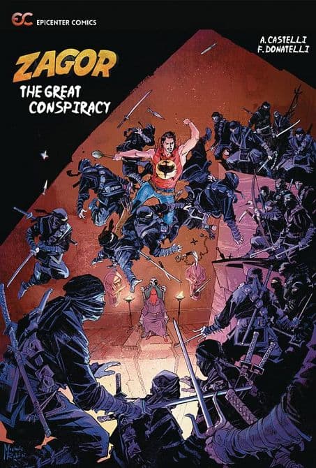 Cover Art for ZAGOR THE GREAT CONSPIRACY GN