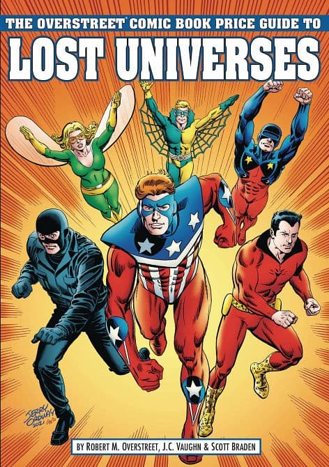 Cover Art for OVERSTREET GUIDE TO LOST UNIVERSES HC CVR B CRUSADERS