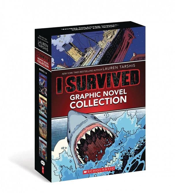 Cover Art for I SURVIVED GN 1-4 GRAPHIX COLL