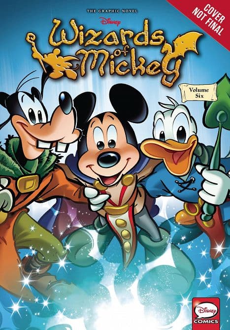 Cover Art for WIZARDS OF MICKEY GN VOL 06