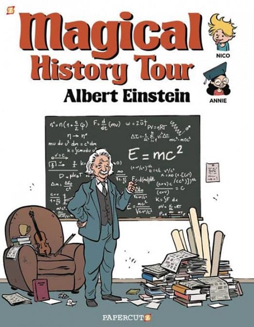 Cover Art for MAGICAL HISTORY TOUR GN VOL 06 ALBERT EINSTEIN