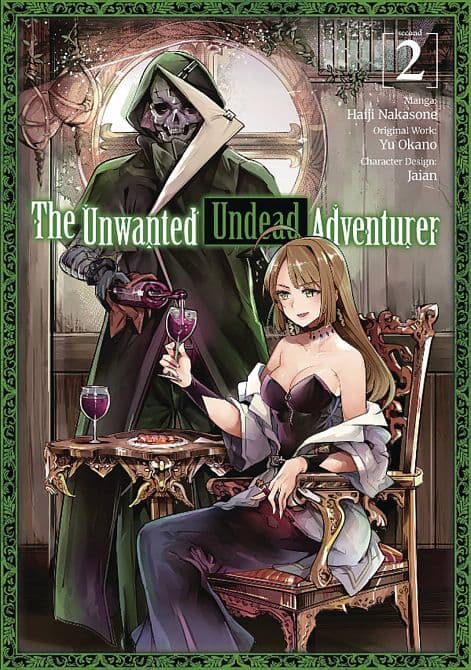 Cover Art for UNWANTED UNDEAD ADVENTURER GN VOL 02