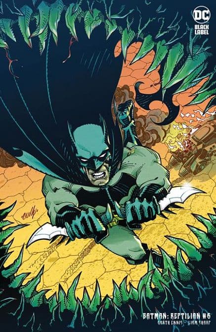 Cover Art for BATMAN REPTILIAN