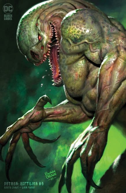 Cover Art für BATMAN REPTILIAN