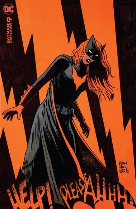 Cover Art for BATMAN URBAN LEGENDS