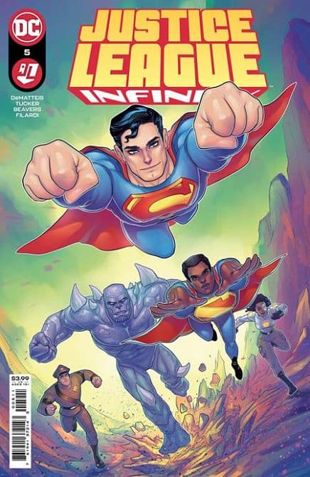 Cover Art for JUSTICE LEAGUE INFINITY