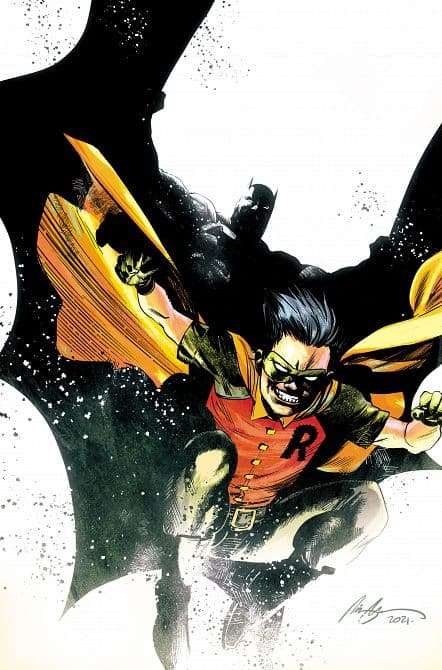 Cover Art for ROBIN & BATMAN