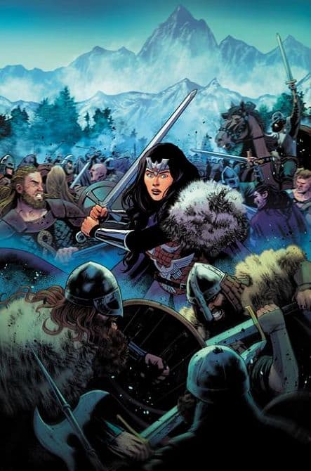Cover Art for WONDER WOMAN ( 2021 ) TP VOL 01 AFTERWORLDS