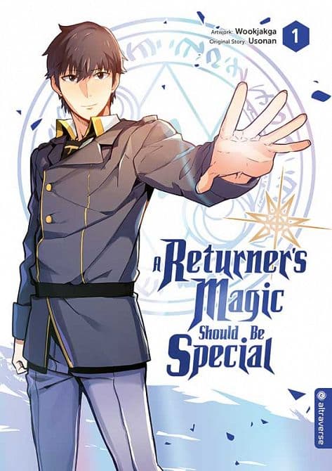 Cover Art for A RETURNER’S MAGIC SHOULD BE SPECIAL