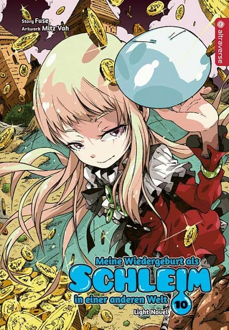 Cover Art for MEINE WIEDERGEBURT ALS SCHLEIM IN EINER ANDEREN WELT LIGHT NOVEL