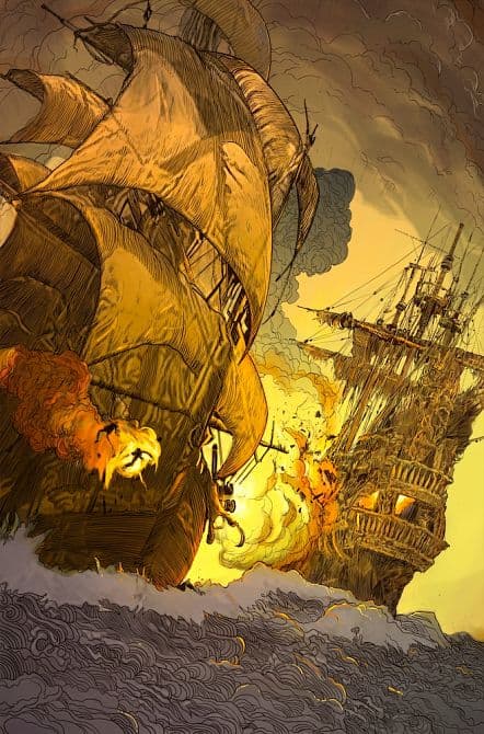 Cover Art for PYRATE QUEEN