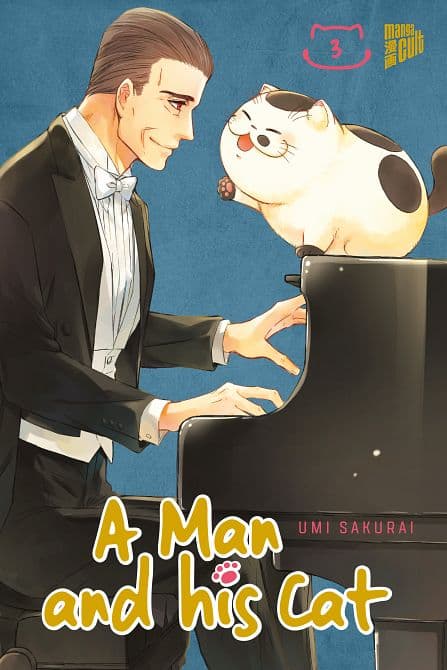 Cover Art for A MAN AND HIS CAT