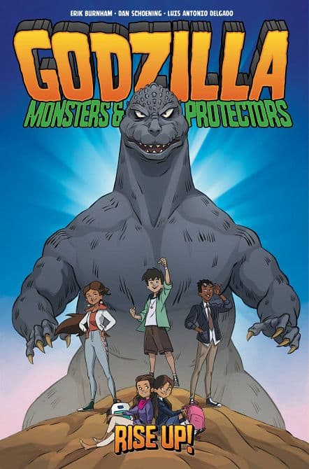 Cover Art for GODZILLA MONSTERS & PROTECTORS RISE UP GN