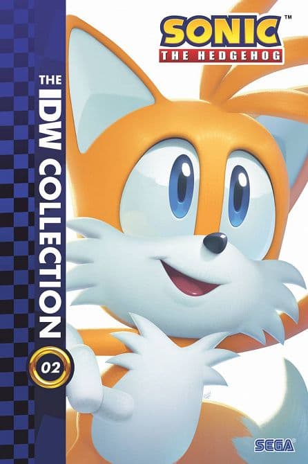 Cover Art for SONIC THE HEDGEHOG IDW COLLECTION HC VOL 02