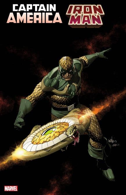 Cover Art for CAPTAIN AMERICA IRON MAN