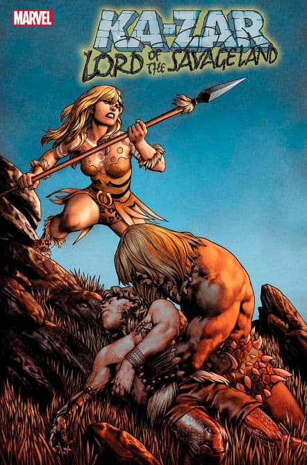 Cover Art for KA-ZAR LORD SAVAGE LAND