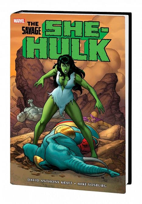 Cover Art for SAVAGE SHE-HULK OMNIBUS HC