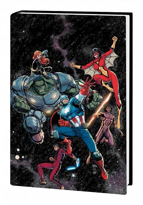 AVENGERS BY JONATHAN HICKMAN OMNIBUS HC VOL 01 DM VARIANT