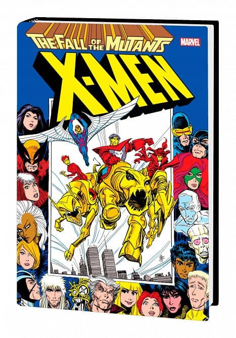 Cover Art for X-MEN FALL OF MUTANTS OMNIBUS HC DAVIS CVR