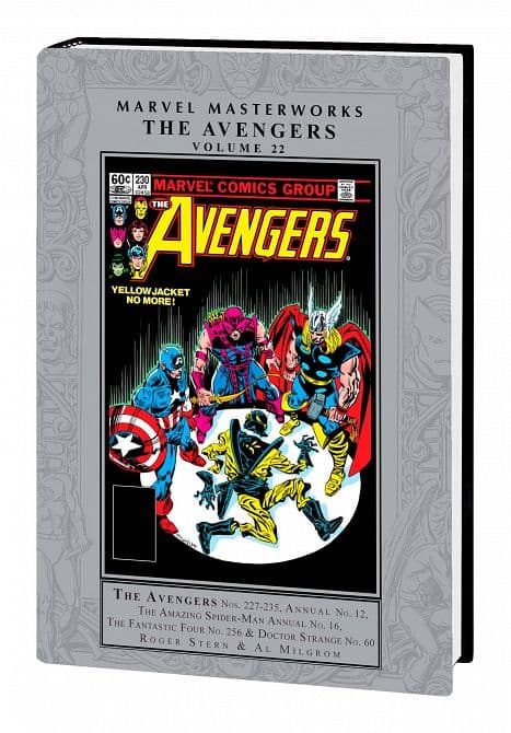 Cover Art for MARVEL MASTERWORKS AVENGERS HC VOL 22
