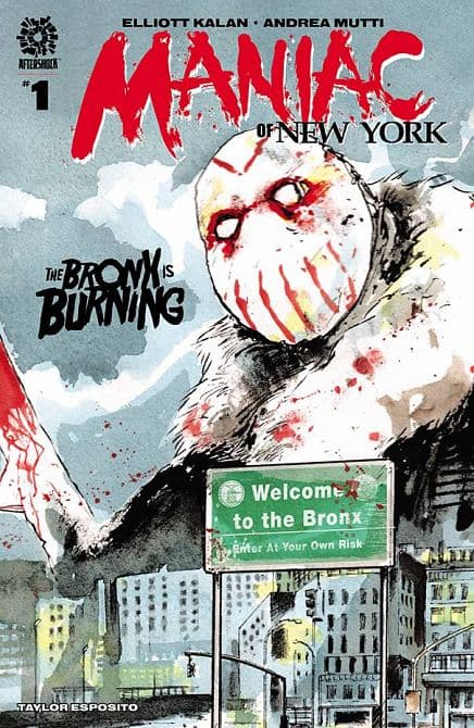 Cover Art for MANIAC OF NEW YORK BRONX BURNING