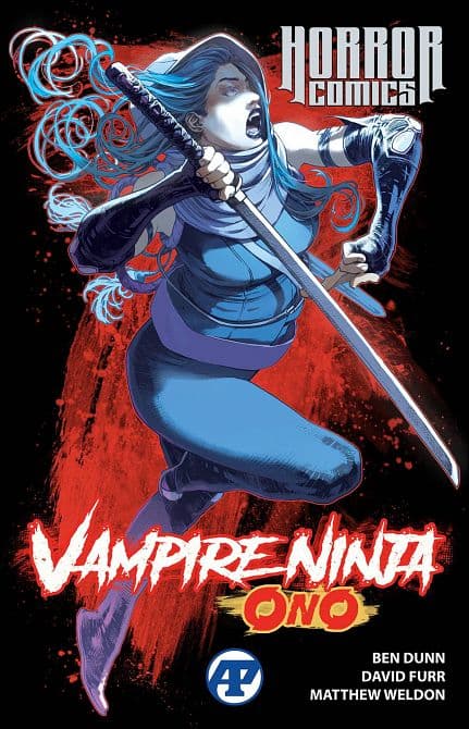 Cover Art for HORROR COMICS VAMPIRE NINJA ONO TP
