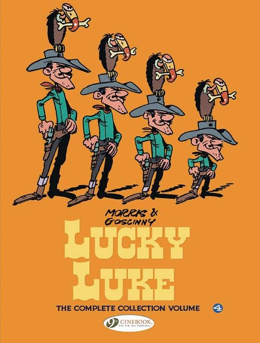 Cover Art for LUCKY LUKE COMPLETE COLL HC VOL 04