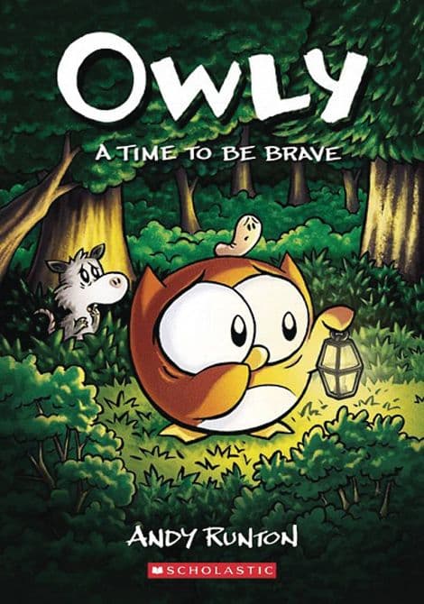 Cover Art for OWLY COLOR EDITION HC GN VOL 04 TIME TO BE BRAVE