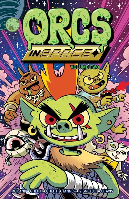 Cover Art for ORCS IN SPACE TP VOL 02