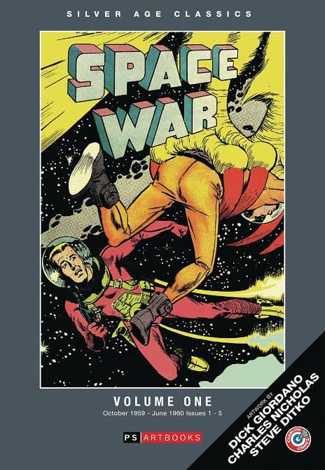 Cover Art for SILVER AGE CLASSICS SPACE WAR HC VOL 01