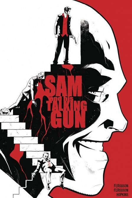 Cover Art for SAM & HIS TALKING GUN TP