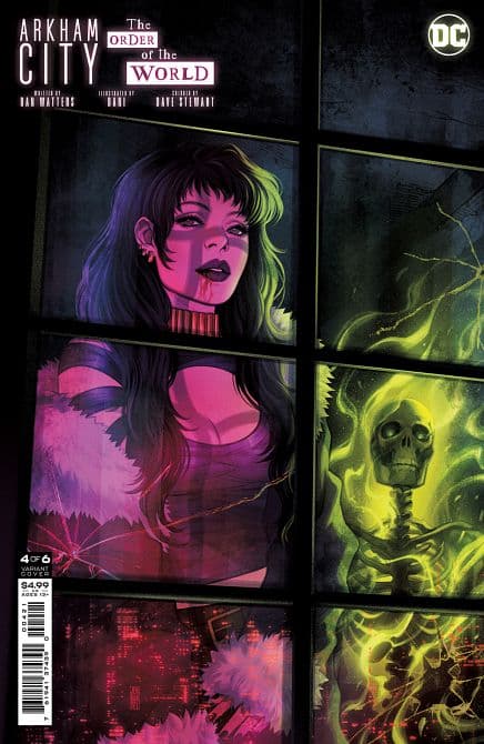 Cover Art for ARKHAM CITY THE ORDER OF THE WORLD