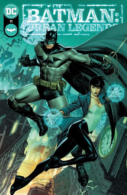 Cover Art for BATMAN URBAN LEGENDS