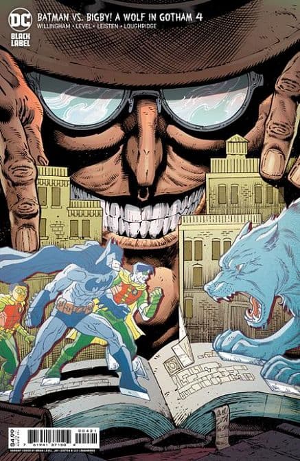 Cover Art for BATMAN VS BIGBY A WOLF IN GOTHAM