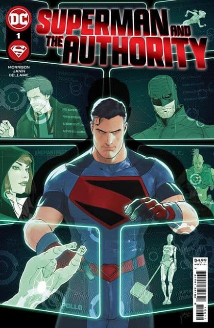 Cover Art for SUPERMAN AND THE AUTHORITY ( 2021 )