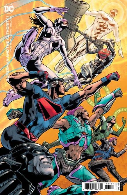 Cover Art for SUPERMAN AND THE AUTHORITY ( 2021 )