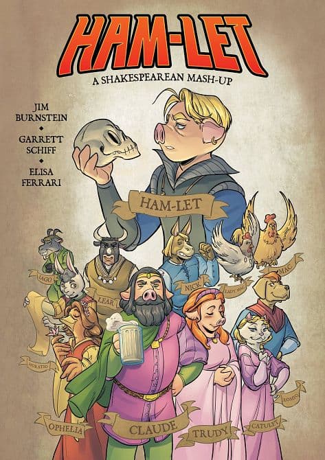 Cover Art for HAM-LET SHAKESPEAREAN MASH-UP HC