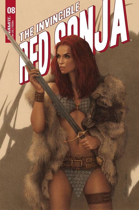 Cover Art for INVINCIBLE RED SONJA