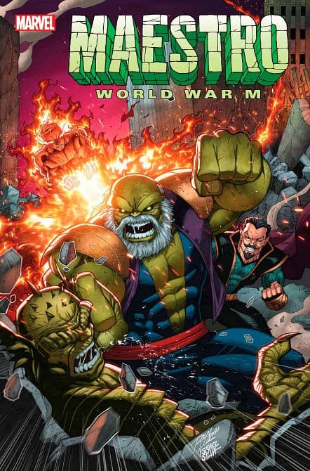 Cover Art for MAESTRO WORLD WAR M