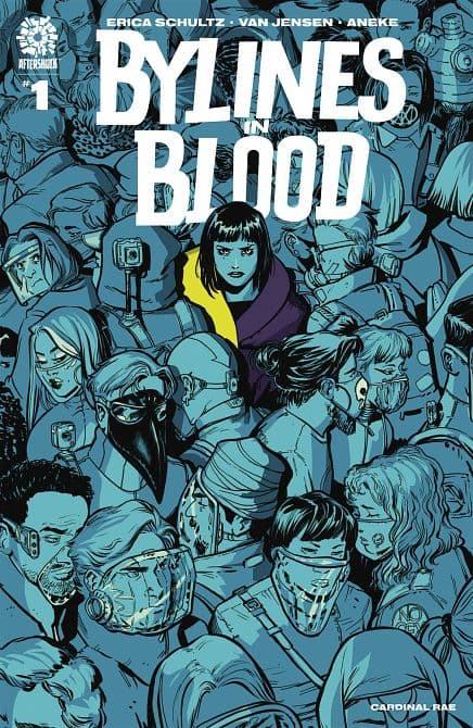 Cover Art for BYLINES IN BLOOD