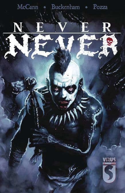 Cover Art for NEVER NEVER TP