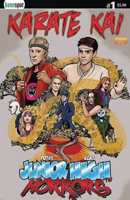 Cover Art for JUNIOR HIGH HORRORS KARATE KAI