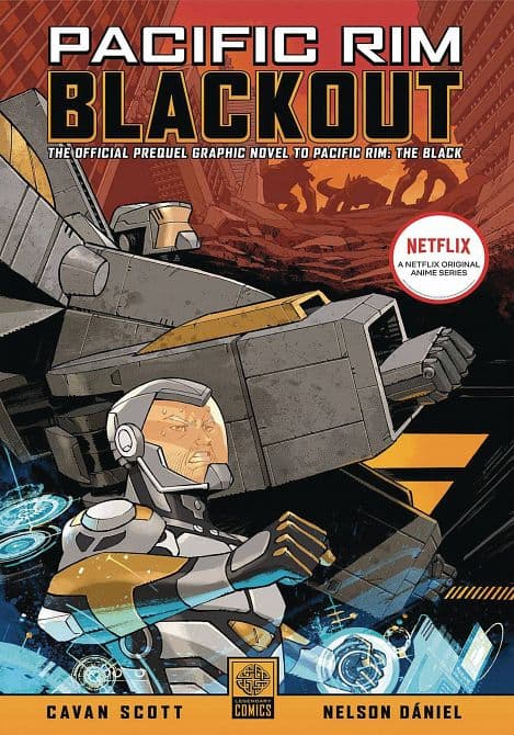 Cover Art for PACIFIC RIM BLACKOUT GN