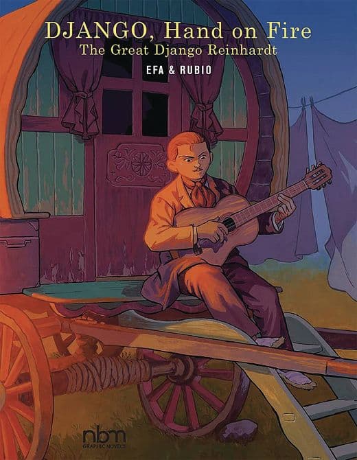 Cover Art for DJANGO HAND ON FIRE GREAT DJANGO REINHARDT HC