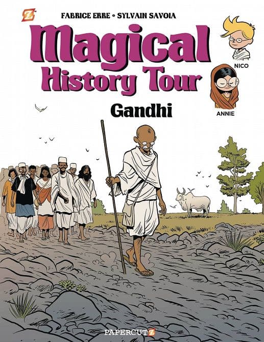 Cover Art for MAGICAL HISTORY TOUR GN VOL 07 GANDHI
