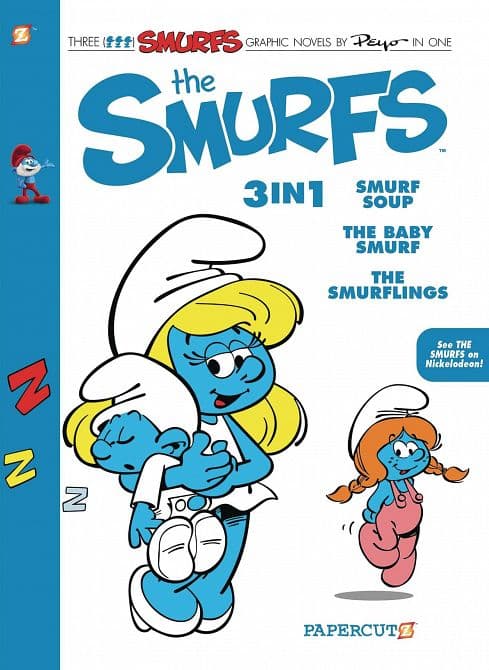 Cover Art for SMURFS 3IN1 GN VOL 05